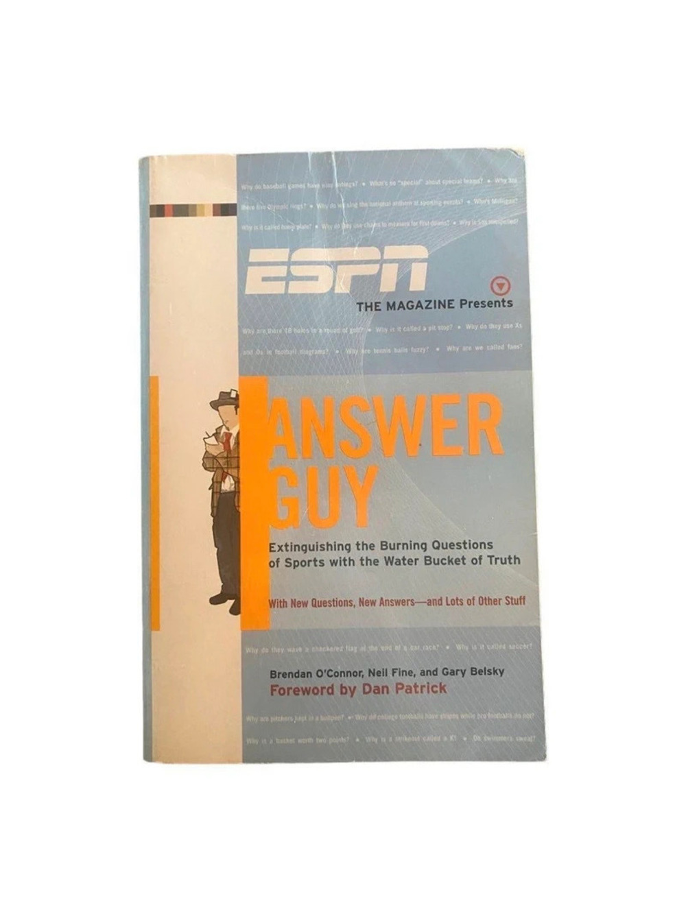 ESPN The Magazine Presents The Answer Guy Paperback Sports Trivia Book